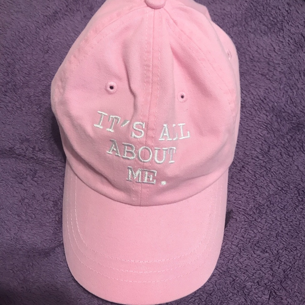 “It’s all about me” baseball cap